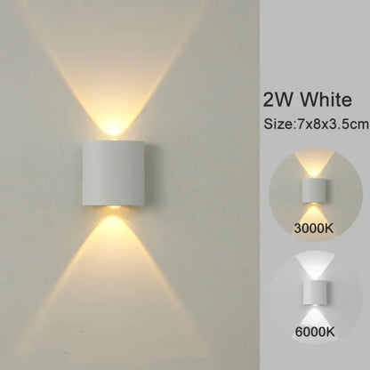 Modern LED Wall Sconces for Indoor Outdoor Lighting - Smarsty