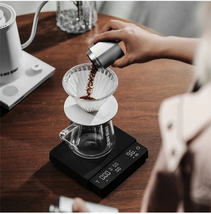 MHW-3BOMBER Cube Coffee Scale 3.0 Pro Max Digital Kitchen Coffee Scale High Precision Flow Rate Big Battery Coffee Accessories