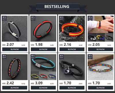 Stylish Paracord Bracelet for Men with Stainless Steel Buckle - Smarsty