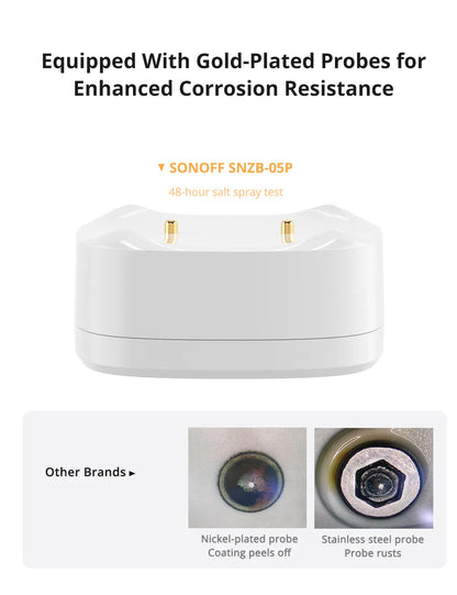 Sonoff SNZB-05P Zigbee Water Leak Detector With Remote Control - Smarsty