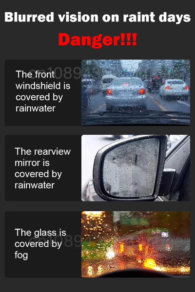 Car Glass Anti-rain Water Spray Repellent Nano Coating Hydrophobic Waterproof Agent Oil Film Removing Auto Glass Film Agent - Smarsty