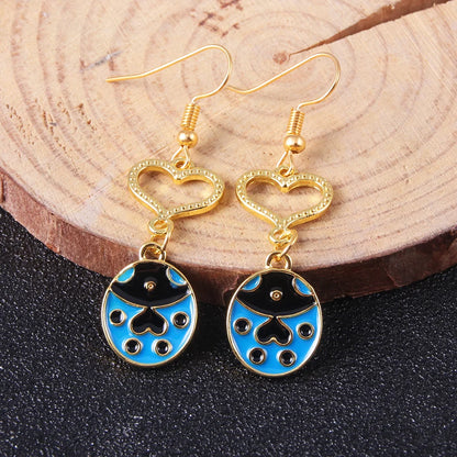 JoJo's Bizarre Adventure Kakyoin Earrings for Cosplay Jewelry - Smarsty