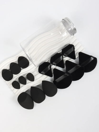 Spring Cosmetic Puff Set with Mini Makeup Eggs and Cushions - Smarsty