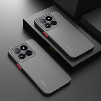 Shockproof Armor Phone Case 14 Pro Matte Durable Shield - Smarsty