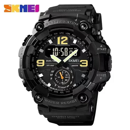 Skmei 1637 Waterproof Sport Wristwatch with Dual Movement - Smarsty