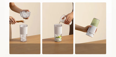 XIAOMI MIJIA Portable Juicer Cup 2 Electric Fruit Blender Machine Orange Juicer Kitchen Food Processor Make Juice Extractor Home by Smarsty