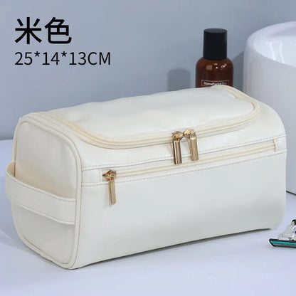 Men Luxury Toiletry Bag Travel Organizer With Hanging Hook - Smarsty