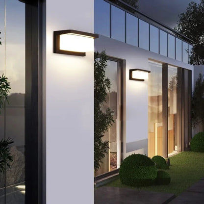 LED Wall Light With Motion Sensor For Outdoor Use - Smarsty
