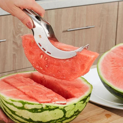 Stainless Steel Windmill Watermelon Cutter Artifact Salad Fruit Slicer Cutter Tool Watermelon Digger Kitchen Accessories Gadgets by Smarsty