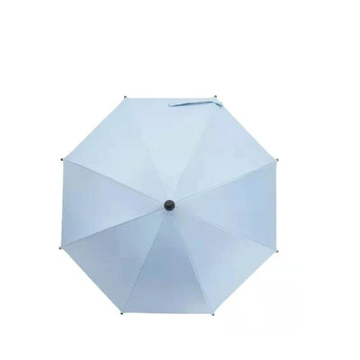Baby Stroller Folding Umbrella UV Sun Rain Protection Parasol 360 Degrees Adjustable Universal Stroller Sunshade Canopy CoverBab by Smarsty