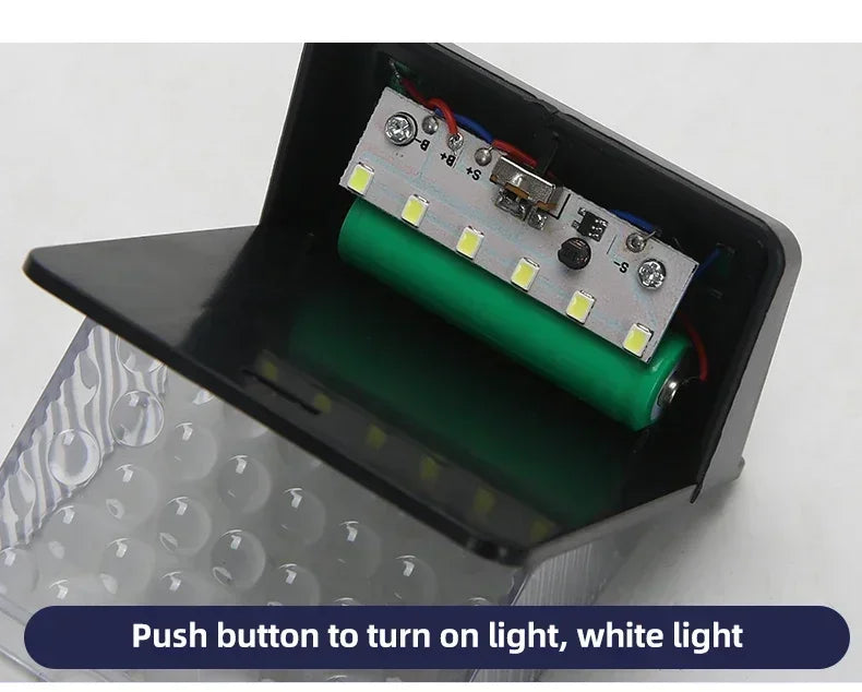 Solar Powered LED Motion Sensor Outdoor Wall Light - Smarsty