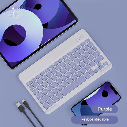 Magnetic Tablet Keyboard for Tablets Bluetooth Rechargeable