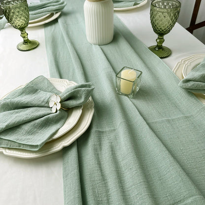 Set of 6 Cotton Dinner Napkins for Elegant Table Decor - Smarsty