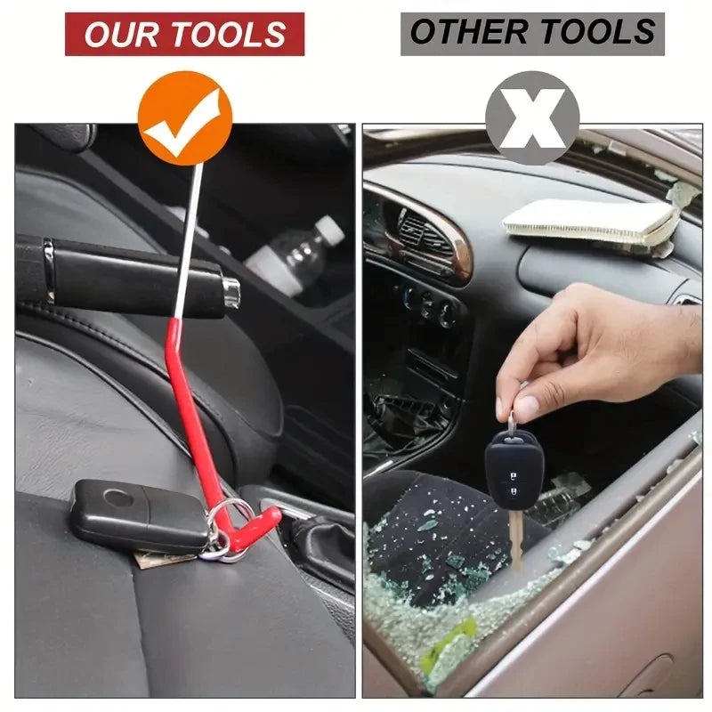 21/18PCS Car Door Tool Kit Inflatable Air Pump Auto Window Door Open Fixing Gripper Tools Long Reach Kits with Carrying Bag - Smarsty