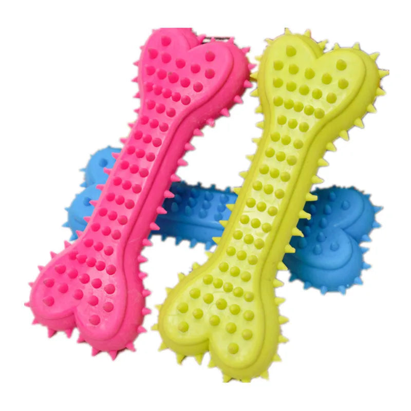 Durable Rubber Chew Toy for Small Dogs - Smarsty