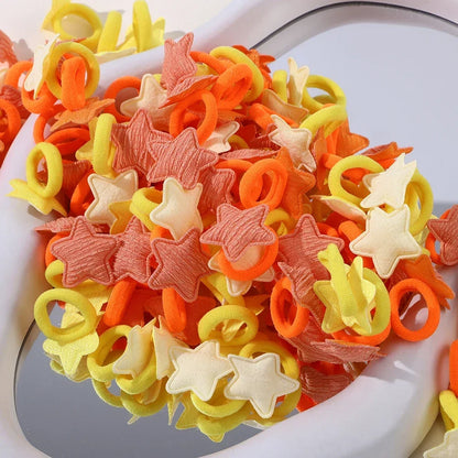 Cute Girls Hair Ties Soft No Harm Ponytail Holders 10Pack - Smarsty