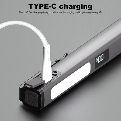 LED+SMD Mini Nursing Flashlight with Pen Clip Medical Pen Pupil Lamp Waterproof Pocket Penlight Torch 400mAh for Nursing Student