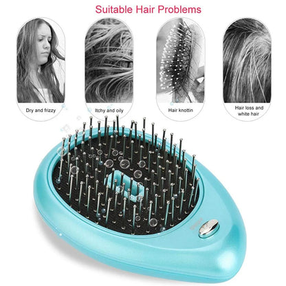 Electric Negative Ion Massage Comb for Scalp Relief - Smarsty
