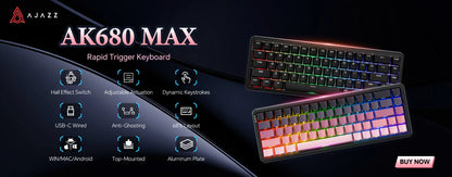 Gaming Mechanical Keyboard 82 Key 75 Percent Dual Mode