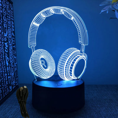 Neon Gamer 3D LED Night Light for Gaming Room - Smarsty