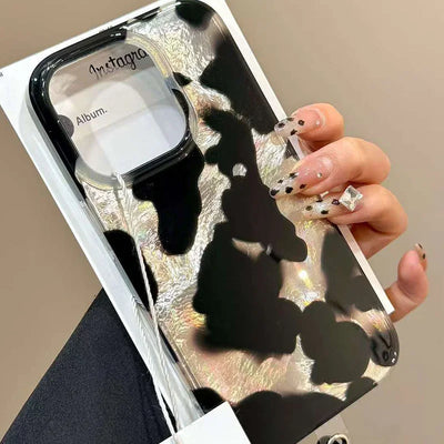 Leopard Print Gradient Ink iPhone Case Back Shockproof - Smarsty