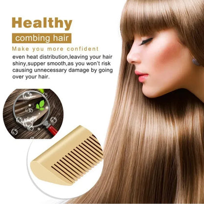 Electric Hair Brush for Effortless Straightening and Curling - Smarsty
