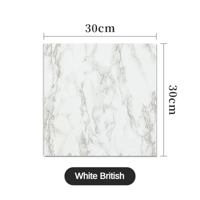 Thickened Self-Adhesive Marble Tile Stickers for Home Decor - Smarsty