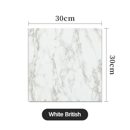 Thickened Self-Adhesive Marble Tile Stickers for Home Decor - Smarsty