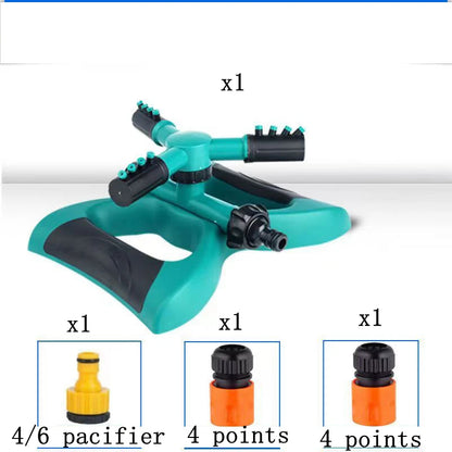 360 Degree Rotating Sprinkler Set for Efficient Garden Irrigation - Smarsty