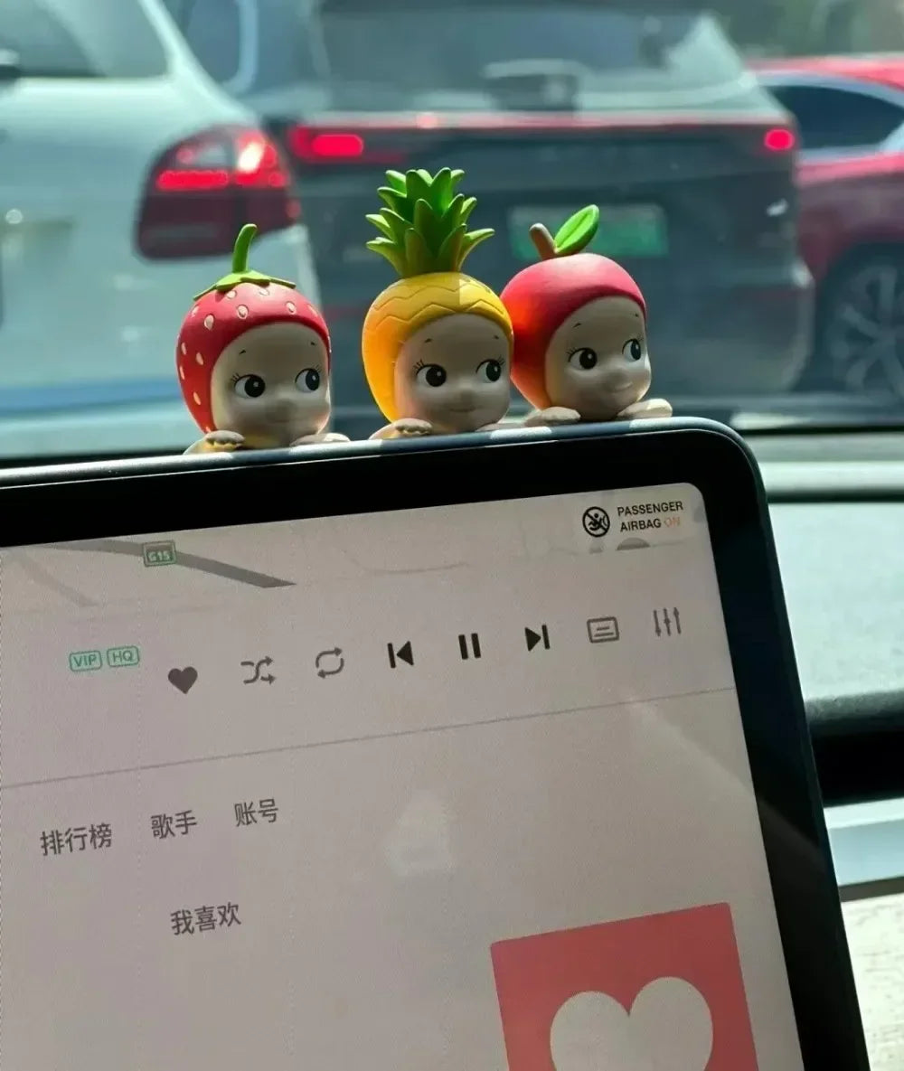 Angel Blind Box Toys Series Fruit and Vegetable Anime Figures Ornaments Dolls Children Gift Mobile Phone Accessories