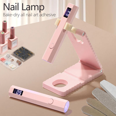 Portable UV LED Nail Dryer Lamp for Quick Curing - Smarsty