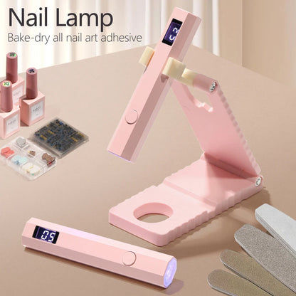 Portable UV LED Nail Dryer Lamp for Quick Curing - Smarsty