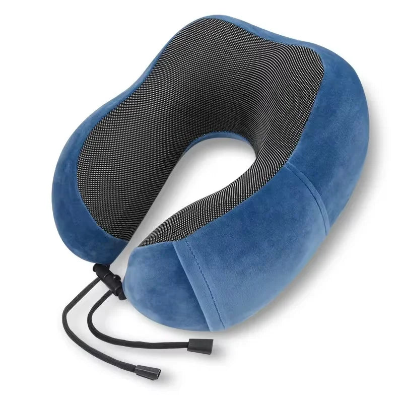 U Shape Travel Memory Foam Neck Pillow for Comfort - Smarsty