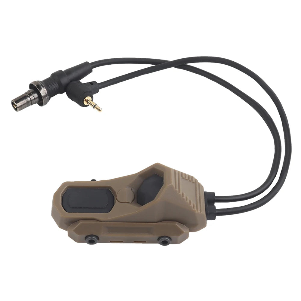 AXON PEQ Laser Pushbutton Dual Button Remote Activation Pressure Switch for SF Flashlight Laser Pointer Comb