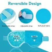 Cooling Gel Eye Mask for Puffiness Relief and Comfort - Smarsty