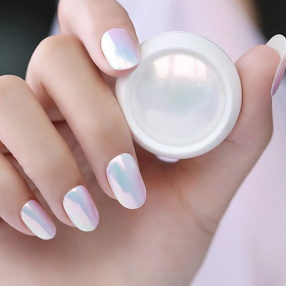 Pearl Effect Nail Powders for Stunning Mermaid Nails - Smarsty