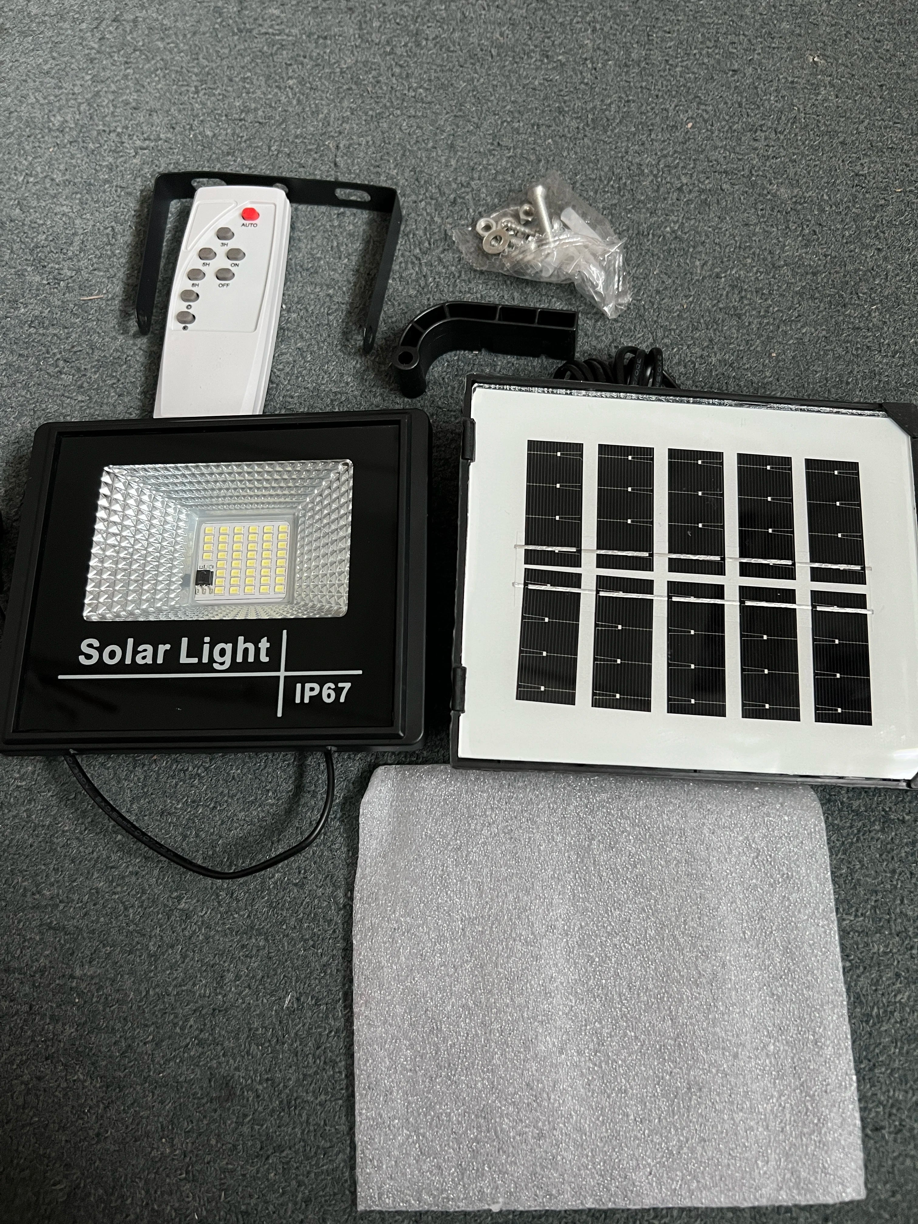Solar Flood Lights with Remote Control and Adjustable Angle - Smarsty
