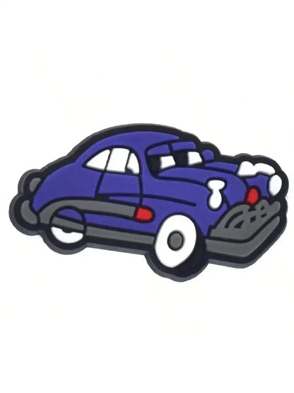 MINISO 20pcs Cars Shoe Decorations Shoe Accessories Charms For Clogs Bogg Bag Bubble Slides Sandals