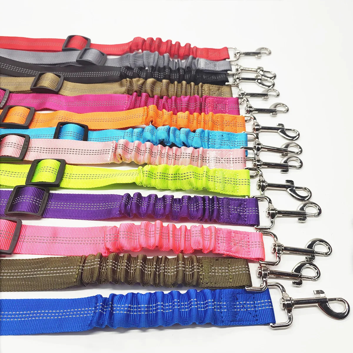 Adjustable Dog Car Seat Belt Harness with Reflective Cushioning - Smarsty