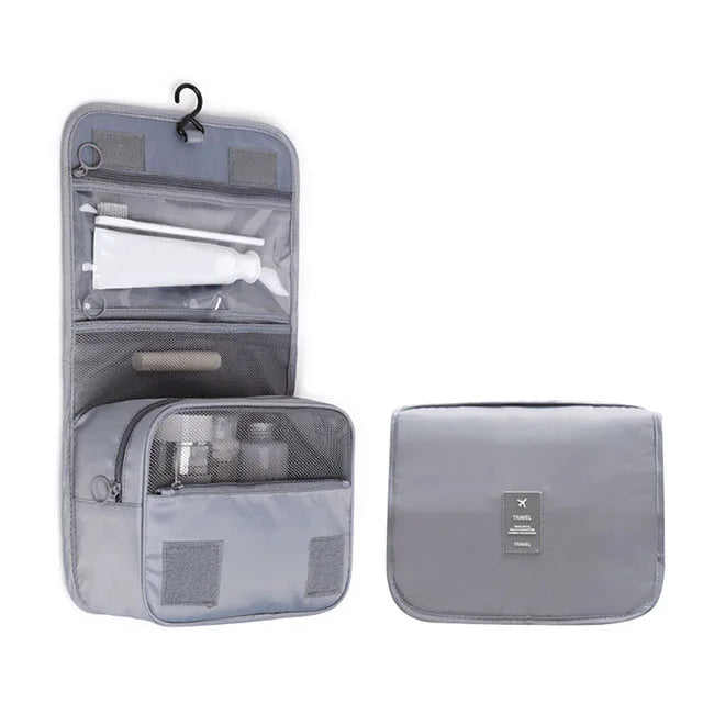 Waterproof Travel Makeup Bag With Hook For Women Toiletries - Smarsty