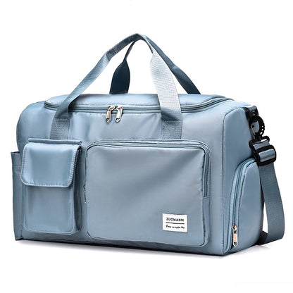 Unixinu Carry On Weekender Duffle Bag With Shoe Compartment - Smarsty