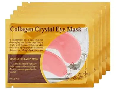 Gold Collagen Crystal Eye Masks for Firming and Moisturizing - Smarsty