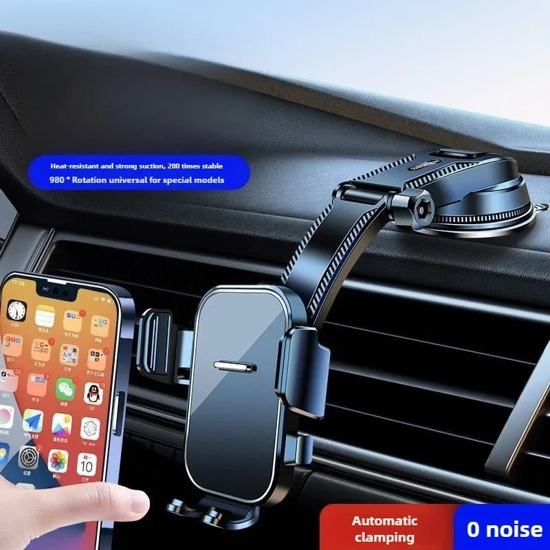 Car Phone Holder Universal Suction Cup Stable Mount - Smarsty
