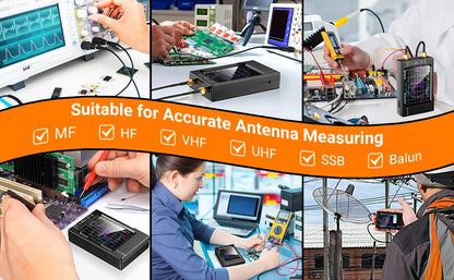 NanoVNA-H Vector Network Analyzer with Spectrum Tuning - Smarsty