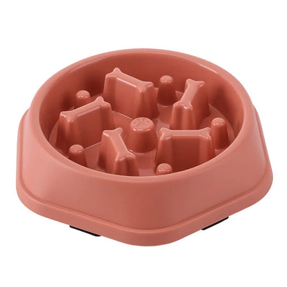 Slow Feeder Dog Bowl for Healthy Eating - Smarsty