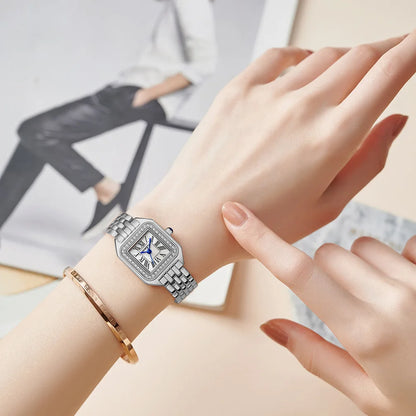 Light Luxury Gold Stainless Steel Women's Quartz Watch - Smarsty