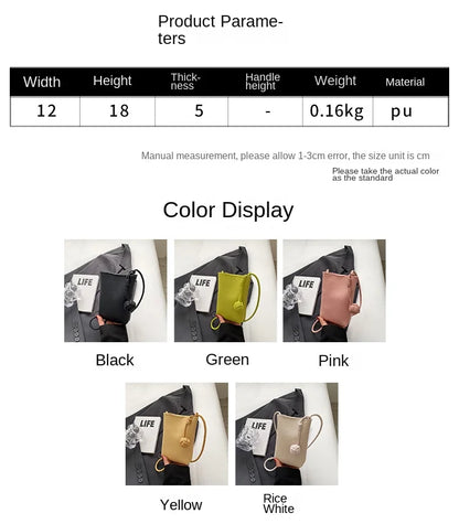 Leather Crossbody Bag for Women Lightweight Cell Phone - Smarsty