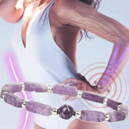 Natural Amethyst Slimming Bracelet for Weight Loss - Smarsty