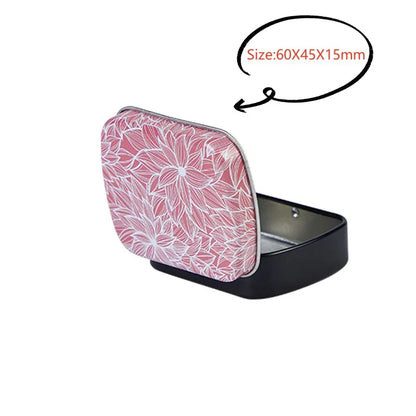 Small Metal Storage Box for Jewelry and Coins - Smarsty
