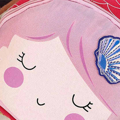 Princess Sequin Toddler Backpack Mermaid Fishtail Kids - Smarsty